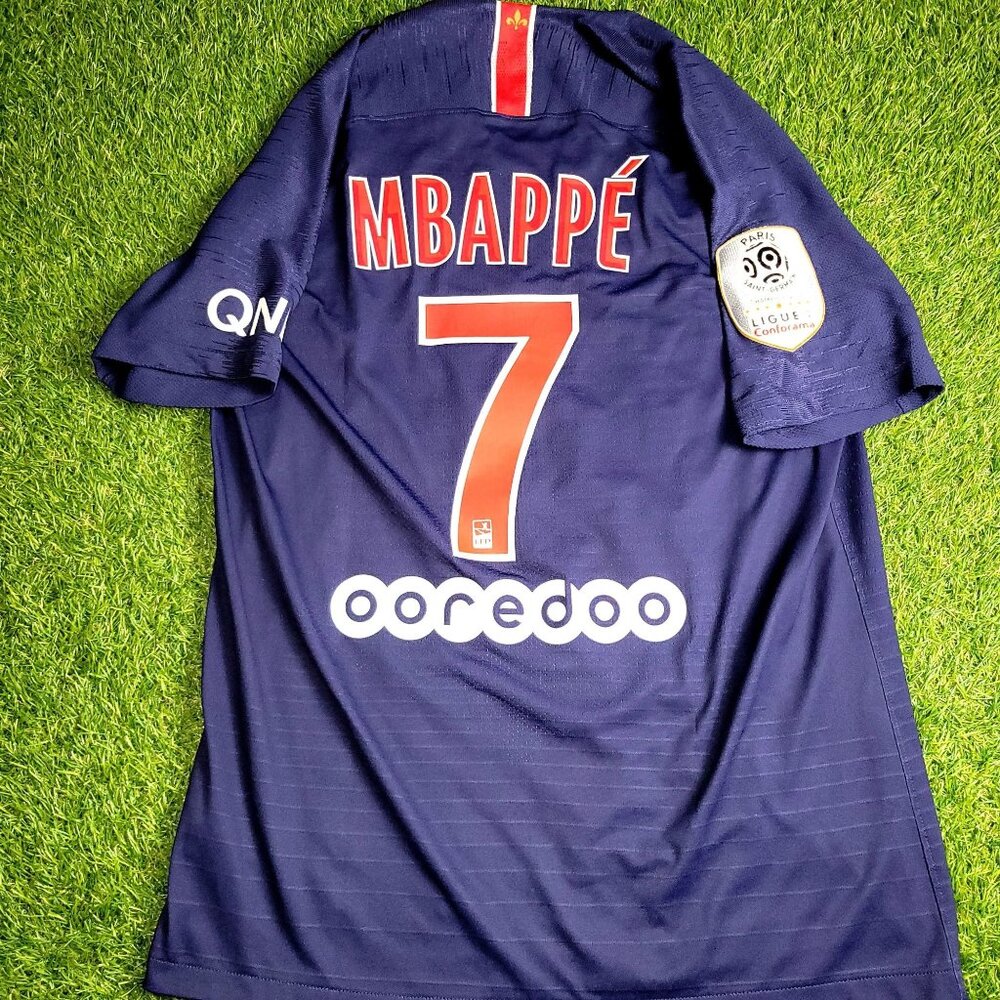 Mbappe Psg Paris Saint Germain PLAYER ISSUE 2018 2019 Soccer Jersey M